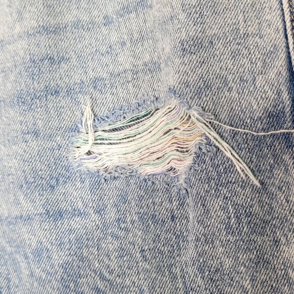 Hidden Denim with Multicolor Distressed Threads Size 26 - Picture 4 of 14